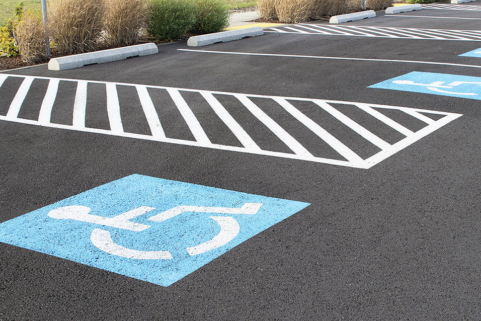 Read more about the article Ensuring ADA Compliant Parking Lots | Asphalt Paving Company, Wichita, Kansas