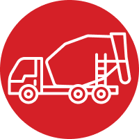concrete truck icon
