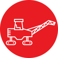 asphalt milling icon