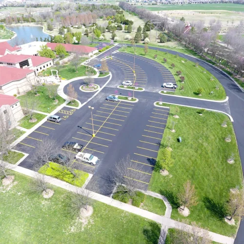 spiritual life center parking lot