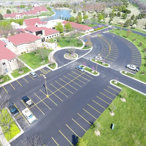 spiritual life center parking lot