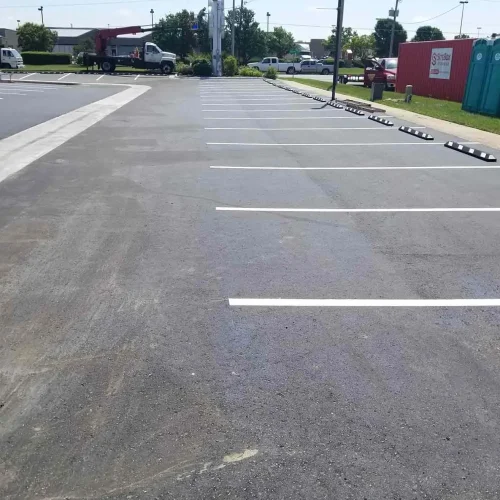 parking lot of jimmie's diner in wichita, ks