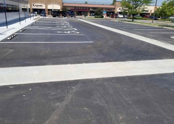 parking lot of jimmie's diner in wichita, ks
