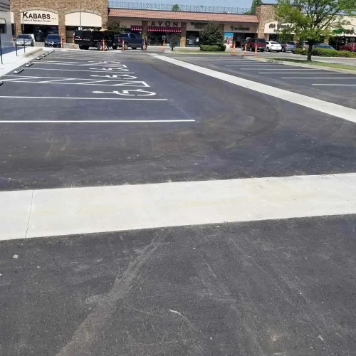parking lot of jimmie's diner in wichita, ks
