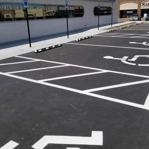 handicapped spaces at jimmie's diner in wichita ks