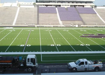 football field at bill snyder stadium