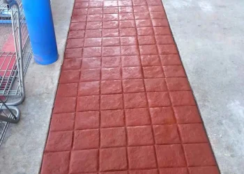 red brick walkway