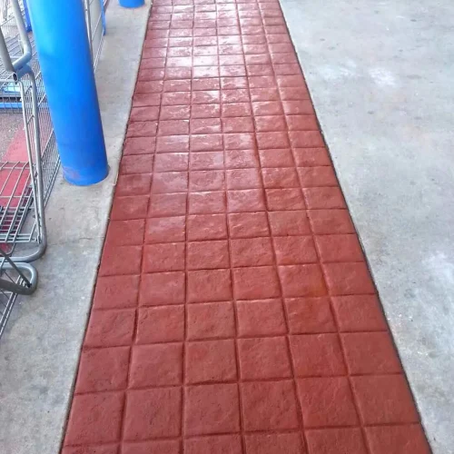 red brick walkway