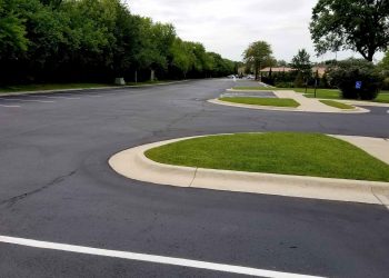 parking lot of wichita country club