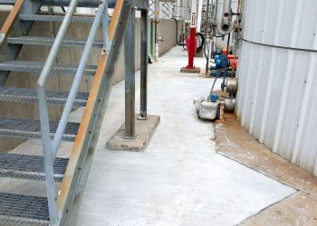 stairs at coffeyville refinery