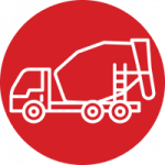 concrete truck icon