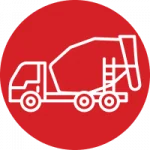 concrete truck icon